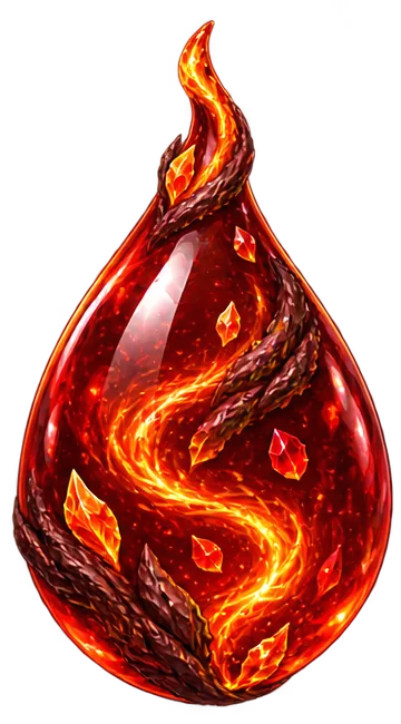 Crimson Infused Resin